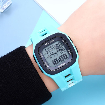 Colorful Ins Super Popular Electronic Watch Female Student Korean Style Simple Trendy Ulzzang Fresh Casual