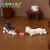 Realistic Kitten Creative Micro Landscape Resin Crafts Cartoon Cute Kitten Simulation Animal Crystal Ball Accessories