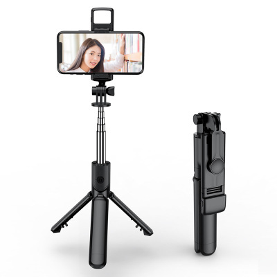 New S03s Tripod Selfie Stick GoPro Sports Camera Selfie Stick Handheld Bluetooth Camera Artifact.