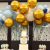 Cross-Border Factory Direct Sales 22-Inch 4D Balloon Birthday Party Wedding Celebration Decoration Layout Floating Aluminum Film Balloon