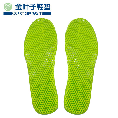 Insole Sports Honeycomb Military Training Air Cushion Feeling Health Care Silicone Shock Absorbing Basketball Elastic Insole Soft Men and Women