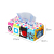 New plush paper towel toy baby learning paper towel box ring paper toy