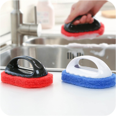 Kitchen with Handle Cleaning Brush Household Decontamination Dish Brush Marvelous Pot Cleaning Accessories Bathtub Tile