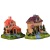 Micro Landscape Ornaments Succulent Resin Decorative Lawn Villa Cartoon Cute House Model DIY Material