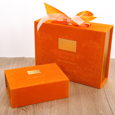 Wedding Candy Box Wedding Candies Box Gift Box Square Mori Style Gift Box Flannel Wedding Candies Box Wholesale