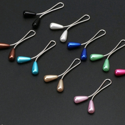 Factory New Muslim Female Neck Clip Pearl U-Shaped Needle Scarf Clip Scarf Pin Pearl Brooch Scarf Accessories