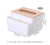 Desktop Bamboo Tissue Box Creative Multifunctional Handphone-Friendly Living Room Paper Tissue Box Car Paper Paper Tissue Box