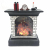 Wholesale custom new year gift small fireplace firewood LED 