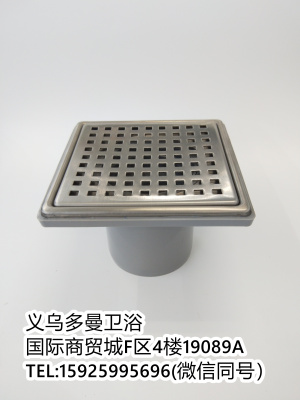 Hot Sale Wholesale Sewer Floor Drain Stainless Steel Floor Drain Square Floor Drain