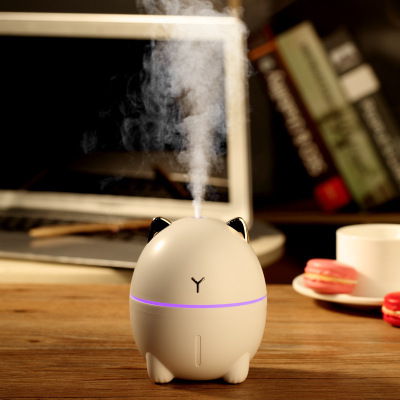 Dudu Cat Mini Portable Humidifier Mini USB Home Silent Bedroom Air Office Desk Surface Panel Humidifier