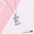 Metal Texture English Letter Pendant Necklace Ins Cold Style Clavicle Chain 2021new Fashion Simple Necklace