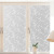 Factory Wholesale New Bathroom Kitchen and Bedroom Window Privacy Glass Paster Film Glass Paster