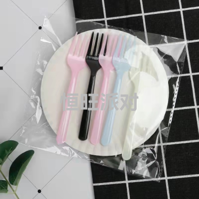 Cake Plate Birthday Cake Plate Disc Set Knife, Fork and Spoon
