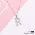 2022 New Arrival English Letter Pendant Rhinestone Micro-Inlaid Necklace Clavicle Chain European and American Ins Style Necklace