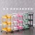 Baby Products Storage Car Trolley with Wheels Movable Simple Kitchen Storage Rack Multi-Layer Beauty Salon Trolley