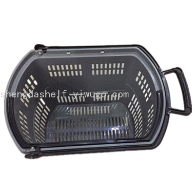 Shopping Basket Supermarket Shopping Basket Portable Basket Plastic Shopping Basket