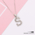 Metal Texture English Letter Pendant Necklace Ins Cold Style Clavicle Chain 2021new Fashion Simple Necklace