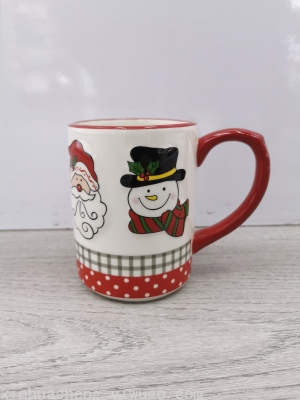 Christmas Husband Santa Claus Ceramic Christmas Cup Christmas