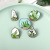 Cartoon Glass Closed Plant Potted Pin Cactus Aloe Brooch Badge Anti-Unwanted-Exposure Buckle Wholesale