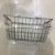 Shopping Basket Supermarket Shopping Basket Portable Basket Steel Wire Shopping Basket Basket Metal Shopping Basket Iron Shopping Basket Stainless Steel Color Basket