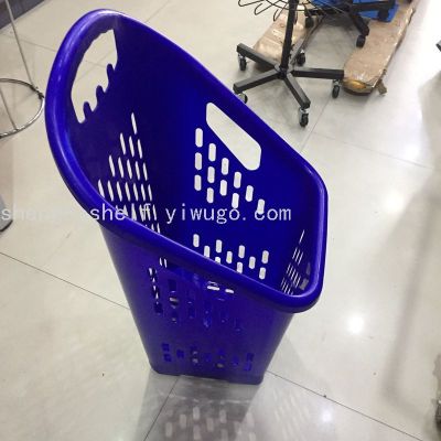 Shopping Basket Supermarket Shopping Basket Portable Basket Plastic Shopping Basket