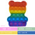 Small Rainbow Octagonal Square Flower Bear Rat Killer Pioneer Children's Mental Calculation Desktop Educational Silicone Toy