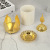 Fashion European and American Style Exquisite Hollow Geometry Golden Base Leaves Home Office Decorations Light Luxury Aromatherapy Stove