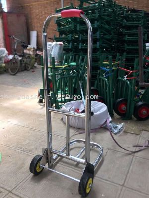 Luggage Trolley Truck Lightweight Carriage Shopping Cart Folding Bicycle Luggage Trolley Shopping Cart