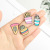 Alloy Brooch Black Cat Pizza Chips Pin Cute Cartoon Hamburger Drink Brooch Clothes Anti-Unwanted-Exposure Buckle
