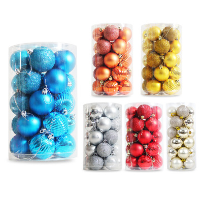 Christmas Ball Decorations 25 PCs/Barrel Christmas Ornament Ball Pendant Supplies Competitive Factory in Stock