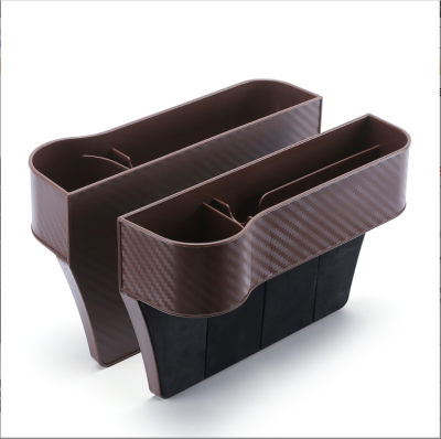 Hot Sale Vehicle-Mounted Storage Box Multifunctional Seat Gap Storage Bag Box Car Gap Plug Storage Box Plastic Goods