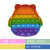 Small Rainbow Owl Butterfly Turtle Bee Rat Killer Pioneer Children's Mental Calculation Desktop Educational Silicone Toy