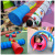 Children's Sunshine Rainbow Tunnel Crawling Tube Kindergarten Sensory Training Equipment a Facility for Children to Bore Toy Baby Indoor Tent