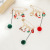 Christmas Brooch Hot Sale In Europe And America Christmas Gift Santa Claus Christmas Tree Pin Clip Wholesale