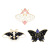 European and American Hot Butterfly Pin Alloy Paint Enamel Animal Butterfly Brooch Denim Collar Backpack Badge