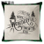 2022 Green Linen Pillow Cover Christmas Home Living Room Sofa Decoration Cushion Cover Seat Cover New Pillowcase