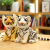 High-quality cute tiger animal toys new year children's gifts simulation stuffed  plush toy animal