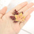 Korean Style Retro Maple Brooch Alloy Dripping Oil Elegant Pin Corsage Clothing Maple Leaf Pin Accessories Wholesale