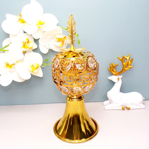 foreign trade exclusive for creative crystal incense burner home high-end incense burner fashion essential crafts incense burner new incense burner