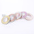 Eyelet Decoration fancy plastic curtain rings hook and lopp