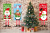 Christmas Couplet Christmas Flag Christmas Decorations New Direct Sales