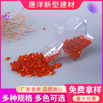 Colored Glaze Gravel Buddhism 7BEST Colored Glaze Crystal Gravel Shop Fish Tank and Flower Pot Interior Decoration Decoration Health Care