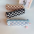 New Black and White Good-looking Pencil Case Large Capacity Student Stationery Storage Bag Portable Student Pencil Case