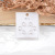 Three Pairs of Well-Shaped Zircon Sterling Silver Earings Set Simple Daily Geometric Earrings Niche Design Earrings Female Fashion