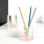New Children's Colorful Fruit Pen Holder Hourglass Acrylic Decorative Crafts round Transparent Desktop Decoration