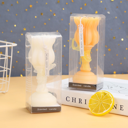 tulip candlestick candle lamp home decoration hotel fragrance aromatherapy romantic ins atmosphere gift