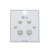 2021 Butterfly Studs New Zircon Diamond SUNFLOWER Simple Earrings All-Matching Graceful 925 Silver Pin Earrings