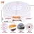 Fixed Decorating Turntable with Lock Decorating Turntable Non-Slip Cake Turntable Baking Tool Belt Scale Buckle Decorating Turntable