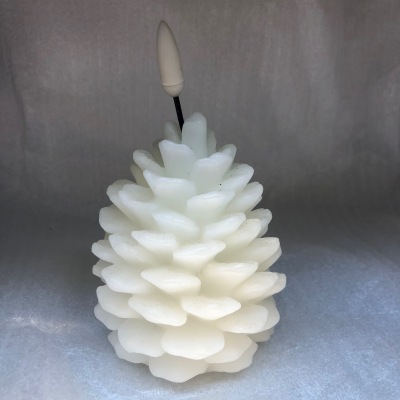 LED Candle Christmas Candle Led Pine Cone Candle Led Export Candle Amazon Hot Sale LED Candle