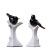 Bird Ornaments Crafts Nordic Style Home Ornament Living Room Wine Cabinet Partition Decoration Resin Geometric Bird Decoration